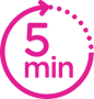 5 minutes icon