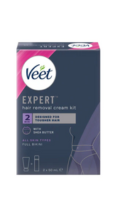 Expert Bikini Hair Removal Cream Kit for all Skin Types