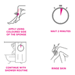 In-Shower Hair Removal Cream for Sensitive Skin 450 ml