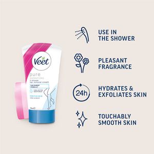 DISCON - In-Shower Hair Removal Cream for Sensitive Skin 150 ml