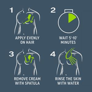 Body & Chest Hair Removal Cream for Normal Skin 200ml